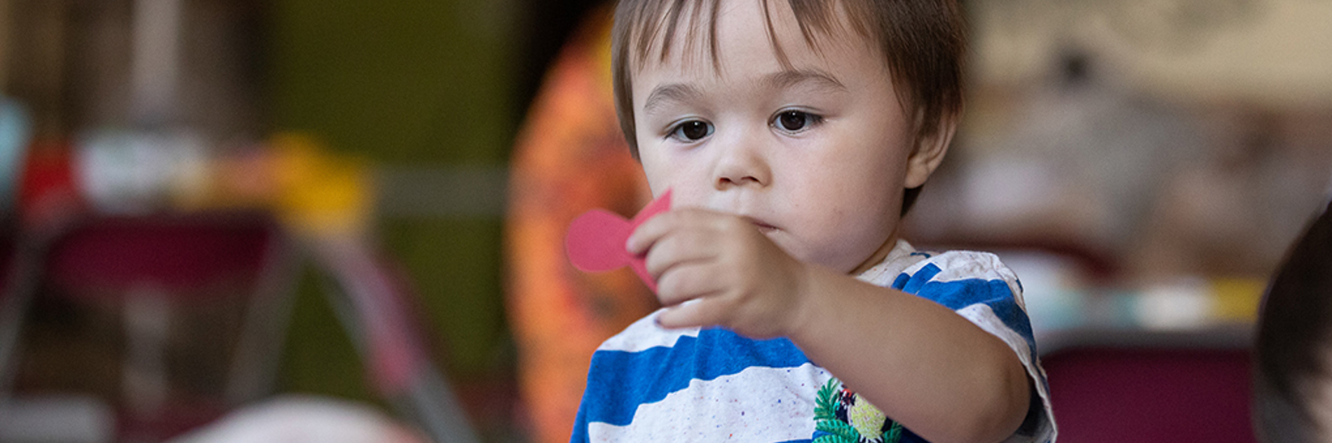 An image of a child playing.